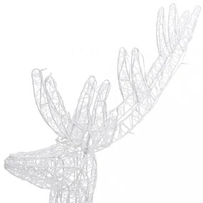 3 db kék XXL akril karácsonyi rénszarvas 250 LED 180 cm