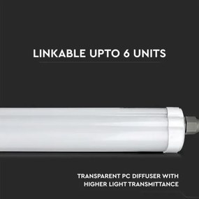 LED Ipari fénycsöves lámpa G-SERIES LED/48W/230V 6500K 150cm IP65