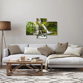 Kép - Vízesés, Wind River Valley (90x60 cm)