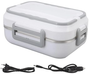 Ételmelegítő doboz - 12V/220V - fehér