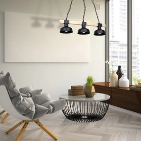 Csillár láncon FARO 3xE27/60W/230V