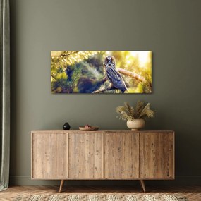 Egy bagoly képe a fán (120x50 cm)