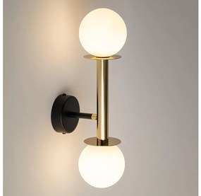 Fali lámpa DAISY 2xG9/12W/230V arany/fekete/fehér