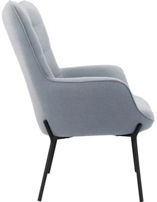 Világosszürke fotel Boris – Støraa