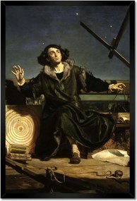 Poszterek keretben 40x60 Csillagász Kopernikusz Beszélgetés