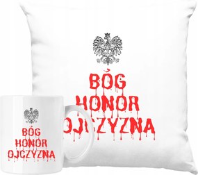 Bögre Szett Párna Isten Becsület Haza Lengyel Bs Ajándék Ötlet