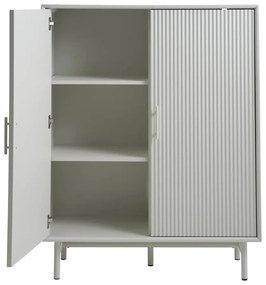 Szürke szekrény 100x125x40 cm Palma – Unique Furniture