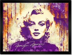 Poszterek keretben 40x30 Marilyn Monroe Lila