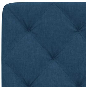kék szövet fejtámla párna 200 cm