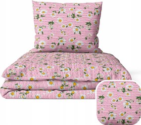 Ágyneműhuzat kéregből 160x200 2x70x80 Pamut 100% Fehér Lengyel termék Rumi