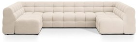 Bézs sarokkanapé (U alakú) Kendal – Micadoni