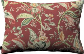 Dekoria Párnahuzat piros növényi mintákkal 60x40