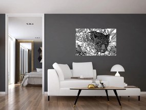 Kép - Egzotikus kert (90x60 cm)