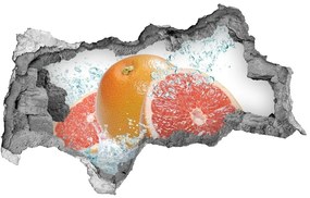 3d fali matrica lyuk a falban Grapefruit nd-b-113852536