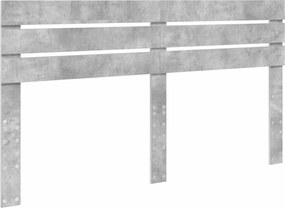 vidaXL Fejtámla Beton Szürke 180 cm Faanyag