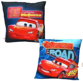 Gyermek díszpárna Cars 40x40 cm Setino