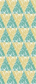 Tapéta Geometriai háromszögek Pasztell Tiffany Homok Minimalizmus 91x211