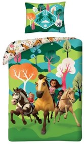 Spirit gyermek ágyneműhuzat 70x90 + 140x200 cm