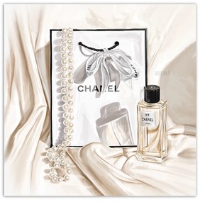 Gario Vászonkép Chanel legújabb parfümje - Svetlana Gracheva Méret: 60 x 60 cm