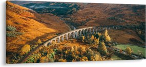 Híd képe a skót völgyben (120x50 cm)