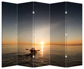 Paraván - Kenuzók naplementekor (210x170 cm)