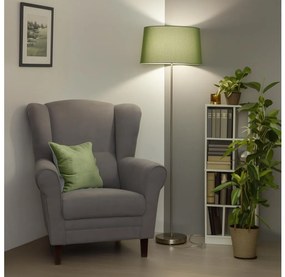 Brilagi - LED állólámpa CERIA 1xE27/40W/230V átm. 45 cm zöld/matt króm