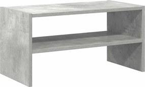 vidaXL betonszürke cipőtartó állvány halmozható 60 x 30 x 30,5 cm