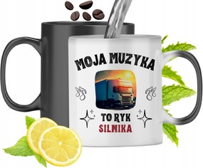 Mágikus Bögre Teherautóknak Színváltós, fényképes nyomattal