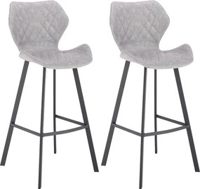 2 x Bárszék Hawaj CL-865-5 világos szürke