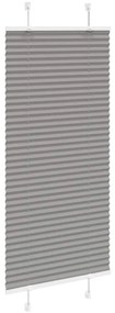 pliszírozott redőny antracit 65x150 cm szövetszélesség 64,4 cm