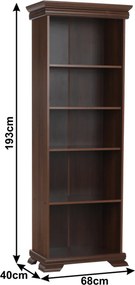 nyitott könyvespolc, samoa king, KORA KR1