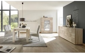 Bővíthető étkezőasztal ARIA, sonoma tölgy