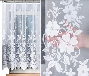 Lajos jacquard függöny mintás 023092, 300x150cm egyenes (kész) szegéllyel