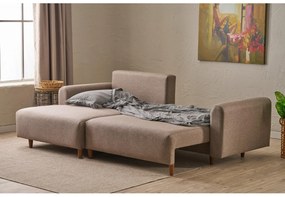 Sarok ülőgarnitúra Minty (B) (barna) . 1101708