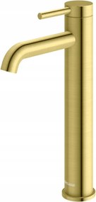 Magas akkumulátor Kohlman Axel arany szálcsiszolt Brushed Gold QB170AGDB