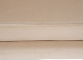 Pad Art-deco stílusban, bézs Velvet anyag/gold chróm-arany, NOBLIN