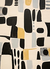 Poszter 20,5x28,4cm Árnyék geometria