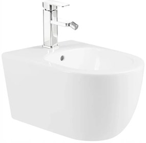 Mexen Carmen Rimless, falra akasztható WC csésze ülőkés + bidé, fehér, 30880400 + 35884900