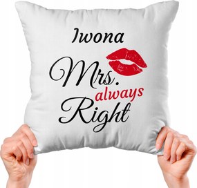 Dekorációs Párna Ajándék Feleségnek Lányoknak Valentin Napra Saját név
