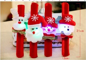 Világító karszalag Karácsonyi Télapó