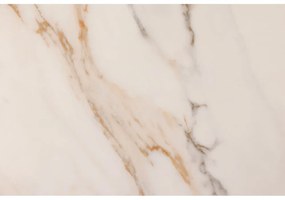 Kerek bővíthető étkezőasztal kerámia asztallappal ø 120 cm Southampton – Actona