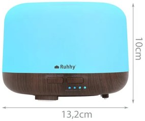 Aroma diffúzor - LED párásító távirányítóval N23511