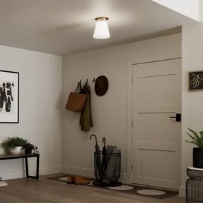 Kichler KL-ALBERS-F-T-CPZ mennyezeti lámpatest ALBERS 1xE27/40W/230V, átm. 21,6 cm, bronzszínű