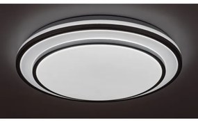 Rabalux 2131 - LED fényerőszabályozható mennyezeti lámpa LUPITA LED/40W/230V ezüstszínű +távirányító