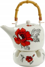 Kis kancsó melegítő porcelán teáskanna