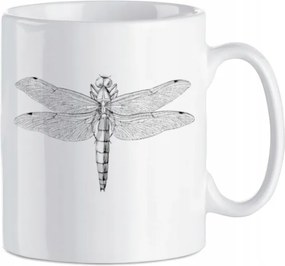 Szitakötő mintás bögre 330 ml