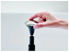 Push&amp;Tear fekete konyhai papírtörlő állvány - Joseph Joseph