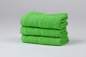 SOFT fürdőlepedő 70x125 cm zöld, 100% pamut