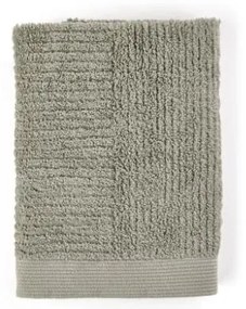 Classic Eucalyptus szürkészöld pamut törölköző, 50 x 70 cm - Zone