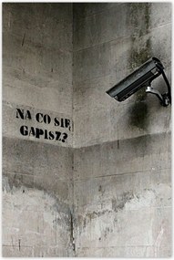 Poszterek 60x90 Banksy Mit bámulsz